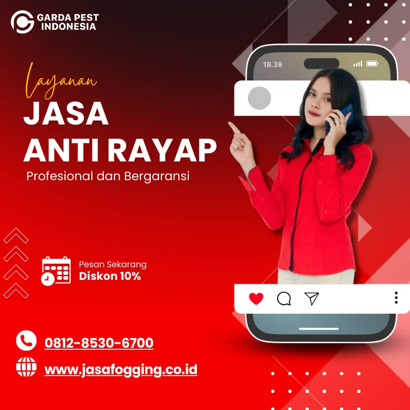 Jasa Anti Rayap Jakarta