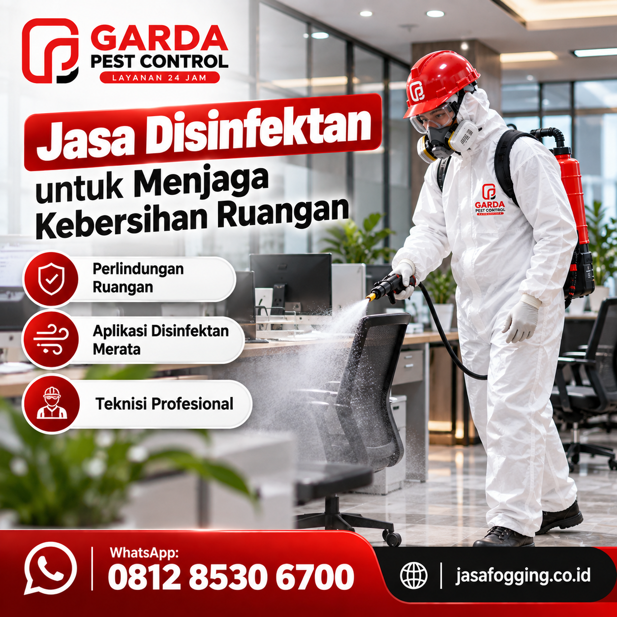 Biaya Semprot Disinfektan Rumah di Bandung untuk Hunian Sehat