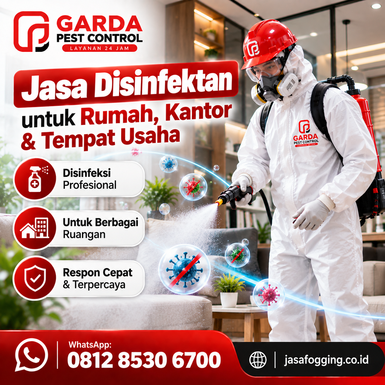 Jasa Disinfektan Rumah Bandung Terbaik untuk Perlindungan Keluarga