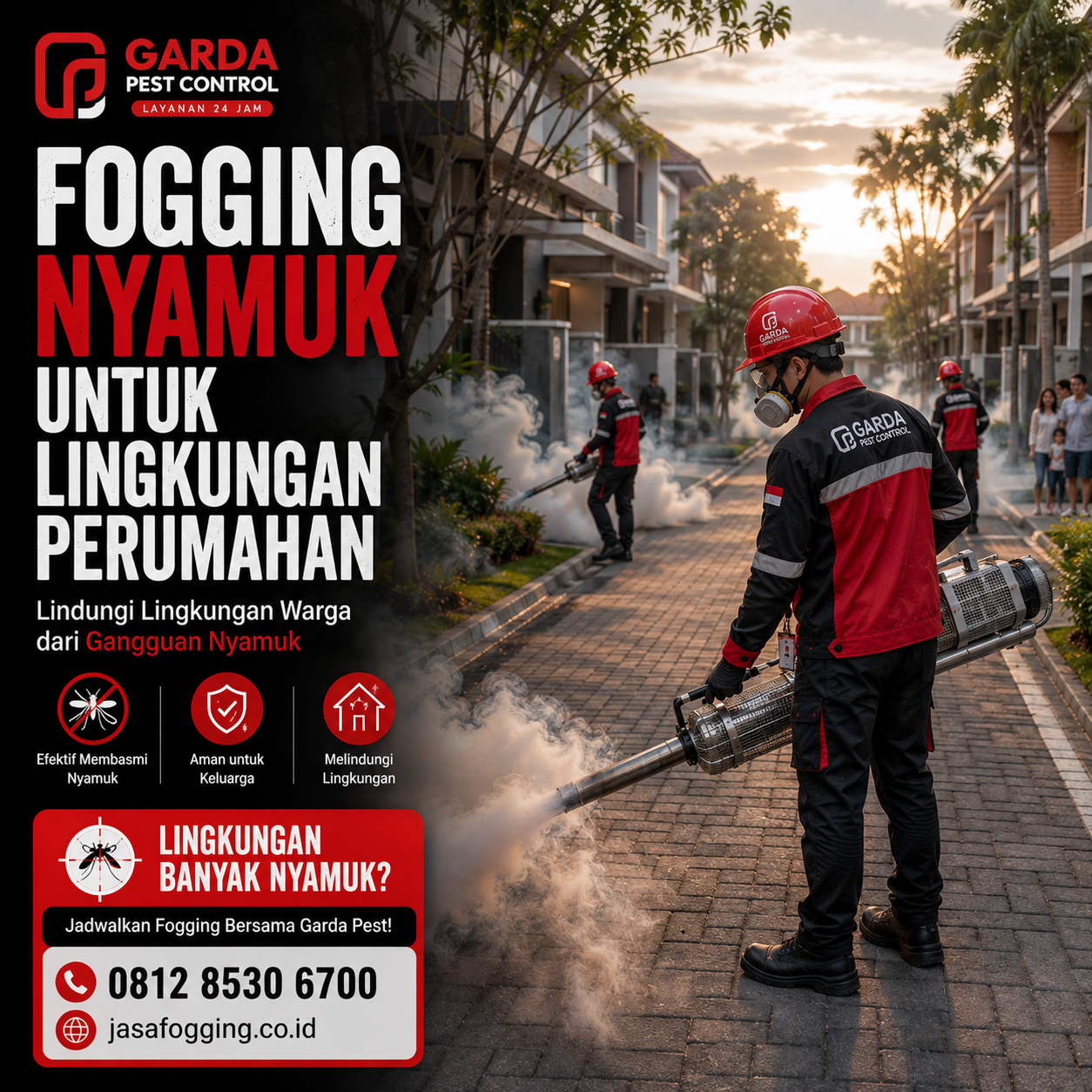 Jasa Fogging Nyamuk di Bandung: No.1 Ahlinya Basmi Nyamuk
