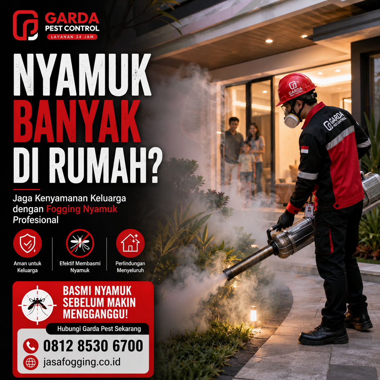 Jasa Fogging Nyamuk Bandung dan Sekitarnya