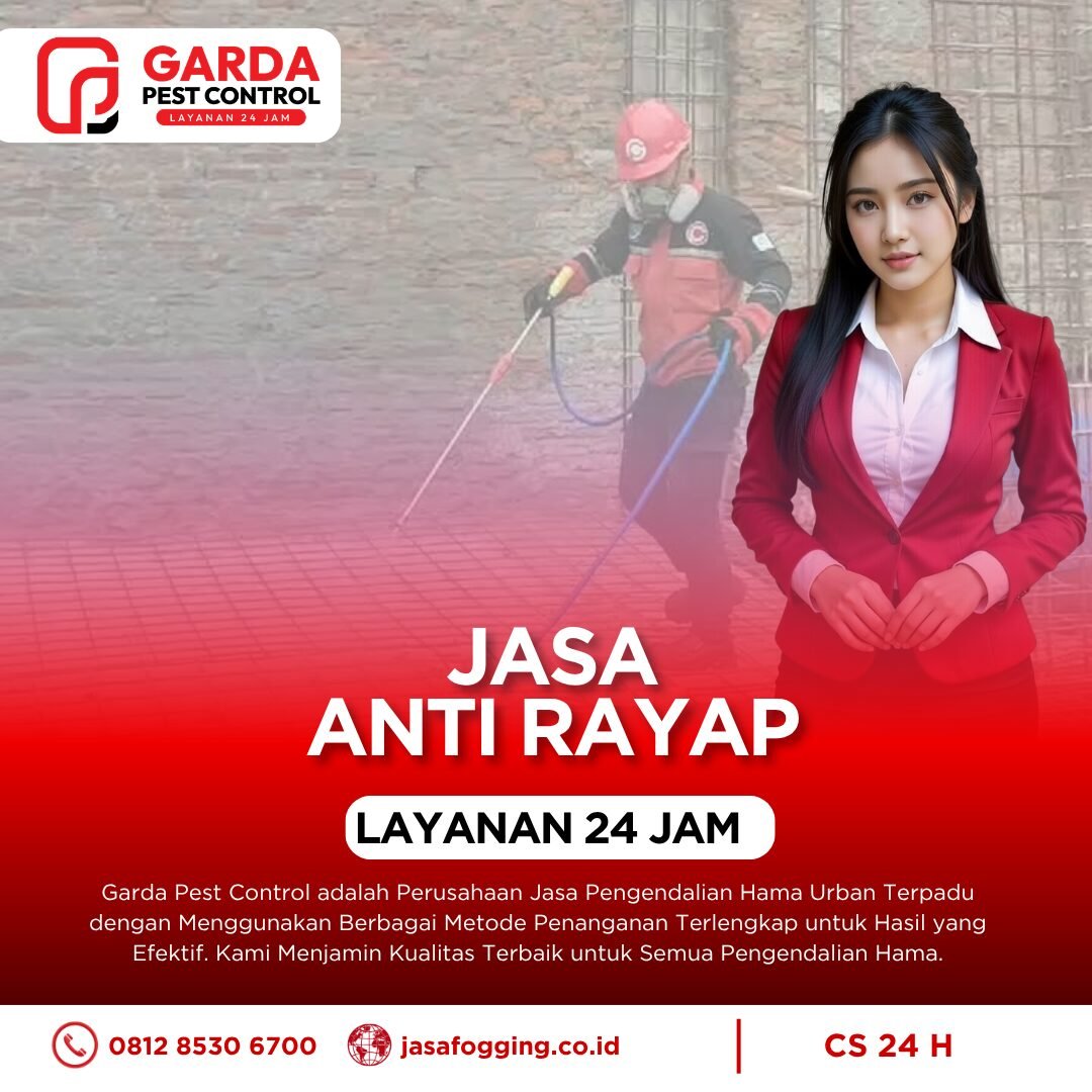 Jasa Injeksi Rayap Bekasi Anti Hama Urban CS 24 Jam
