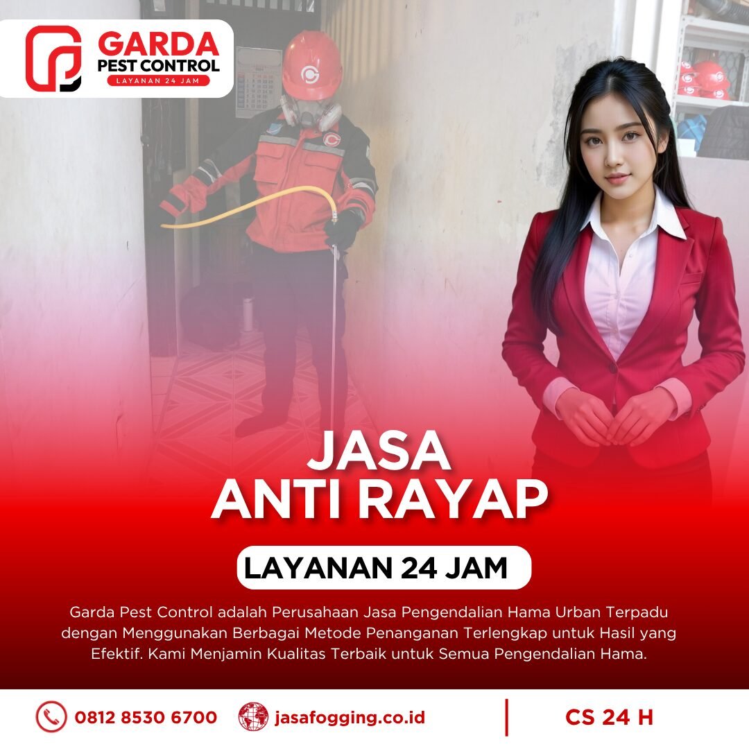 Jasa Injeksi Rayap Banyuwangi Anti Hama Urban CS 24 Jam