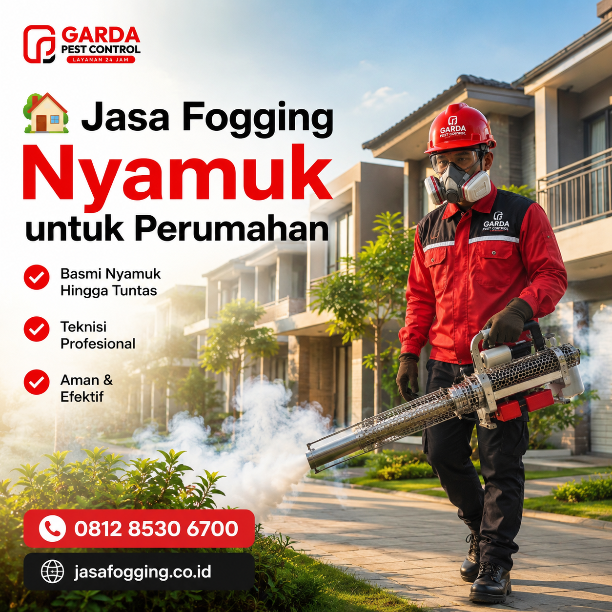 Pest Control Jasa Fogging Nyamuk di Bandung: Senjata Ampuh Melawan Gerombolan Pengganggu
