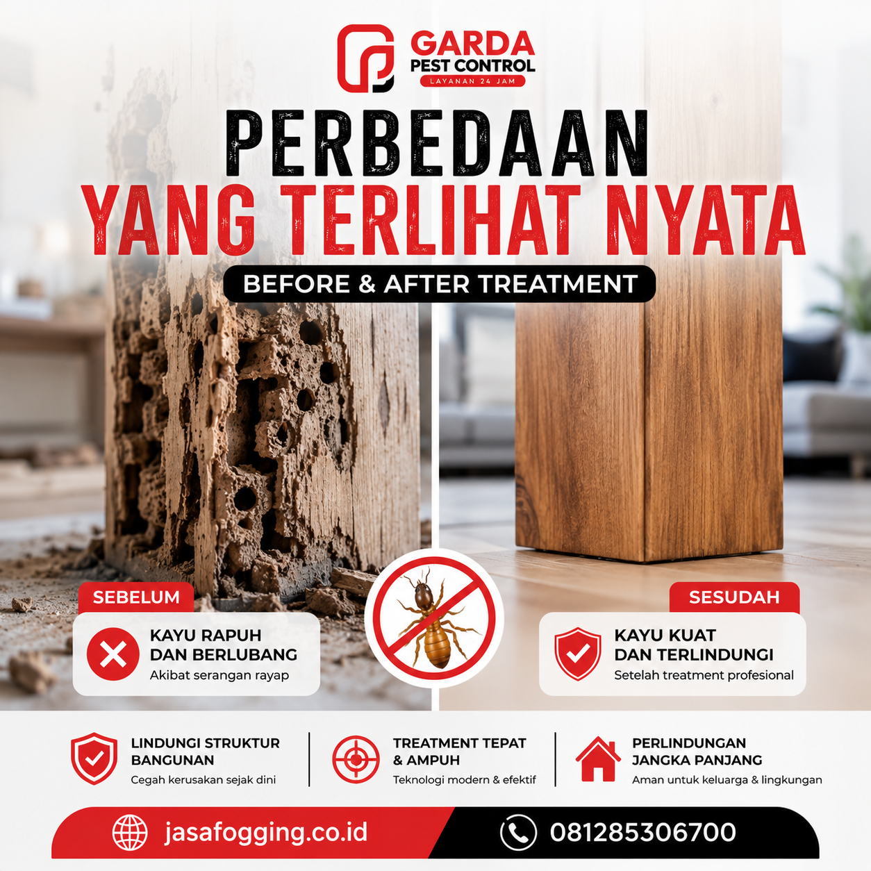 Jasa Anti Rayap Rumah Cimahi: Perlindungan Total dari Ancaman Serangan Rayap