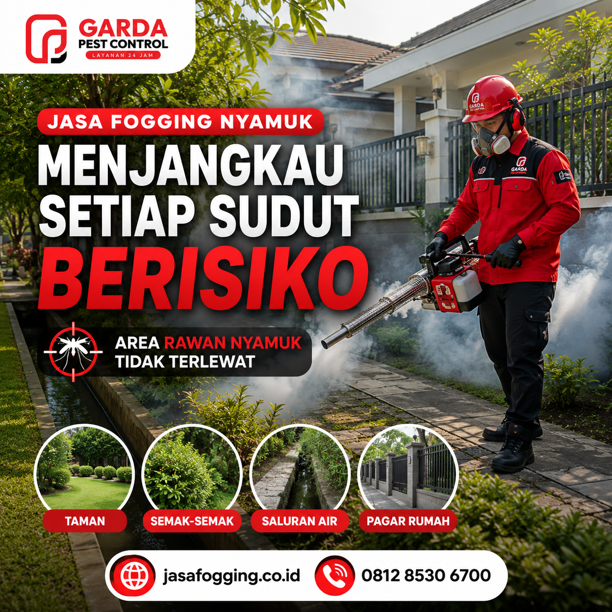 Jasa Fogging Nyamuk untuk Komplek Perumahan Cimahi