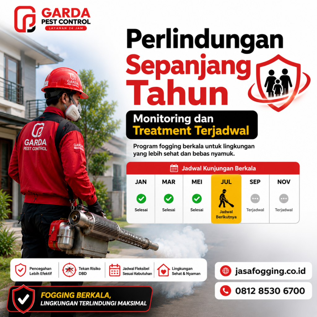 Jasa Fogging Nyamuk Jogja Profesional dari Garda Pest
