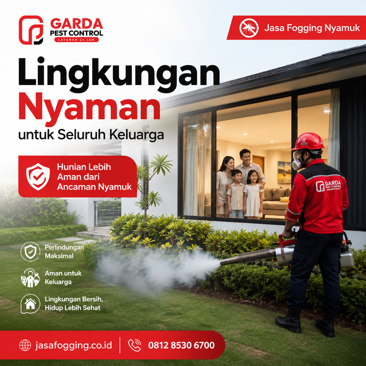 Jasa Fogging Nyamuk untuk Komplek Perumahan Cimahi