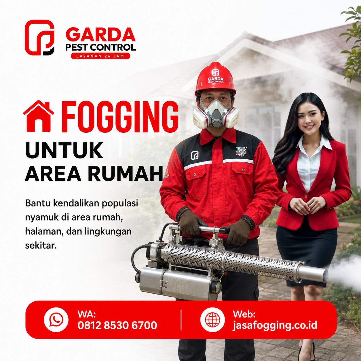 Jasa Fogging Nyamuk Komplek Perumahan Bandung untuk Pengendalian DBD